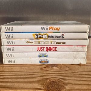Nintendo Wii Games - Lot of 6